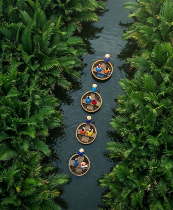 Hoi An Basket Boat