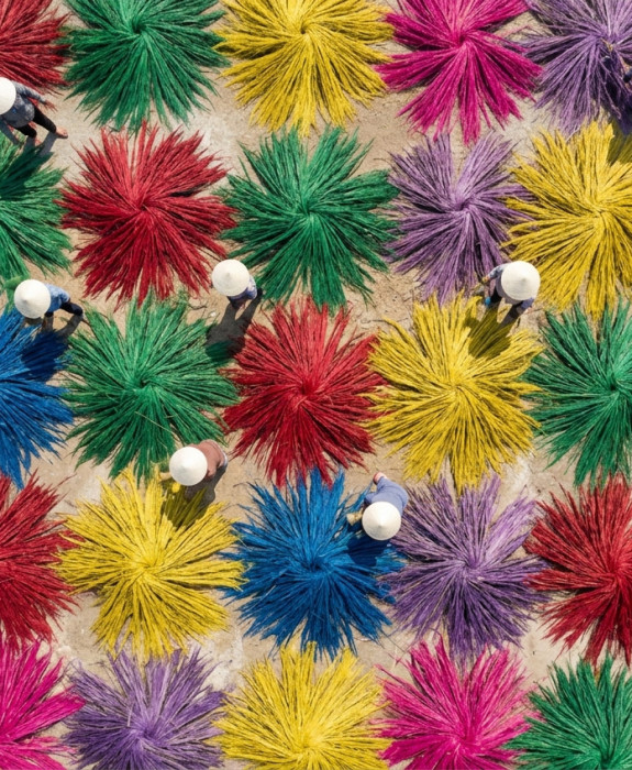 Weaving Mat Village